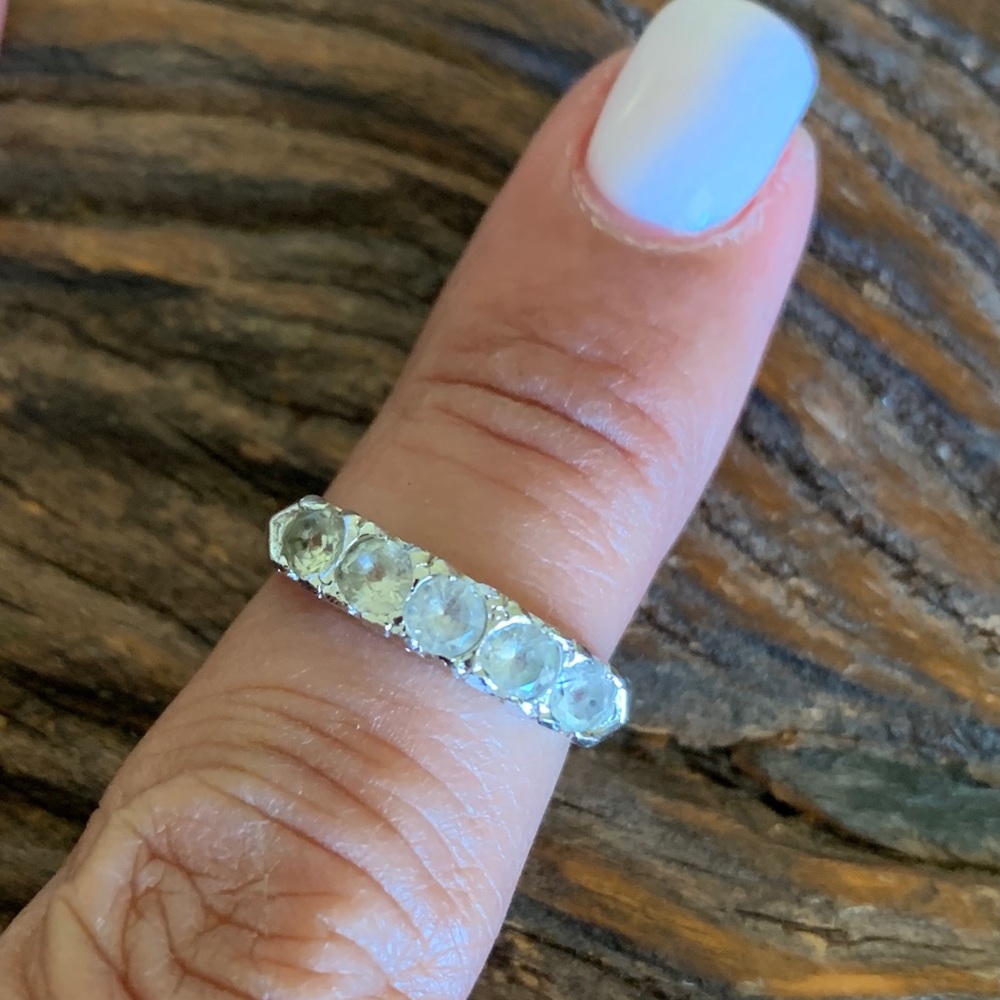 Milky Quartz Silver Ring✨💍✨